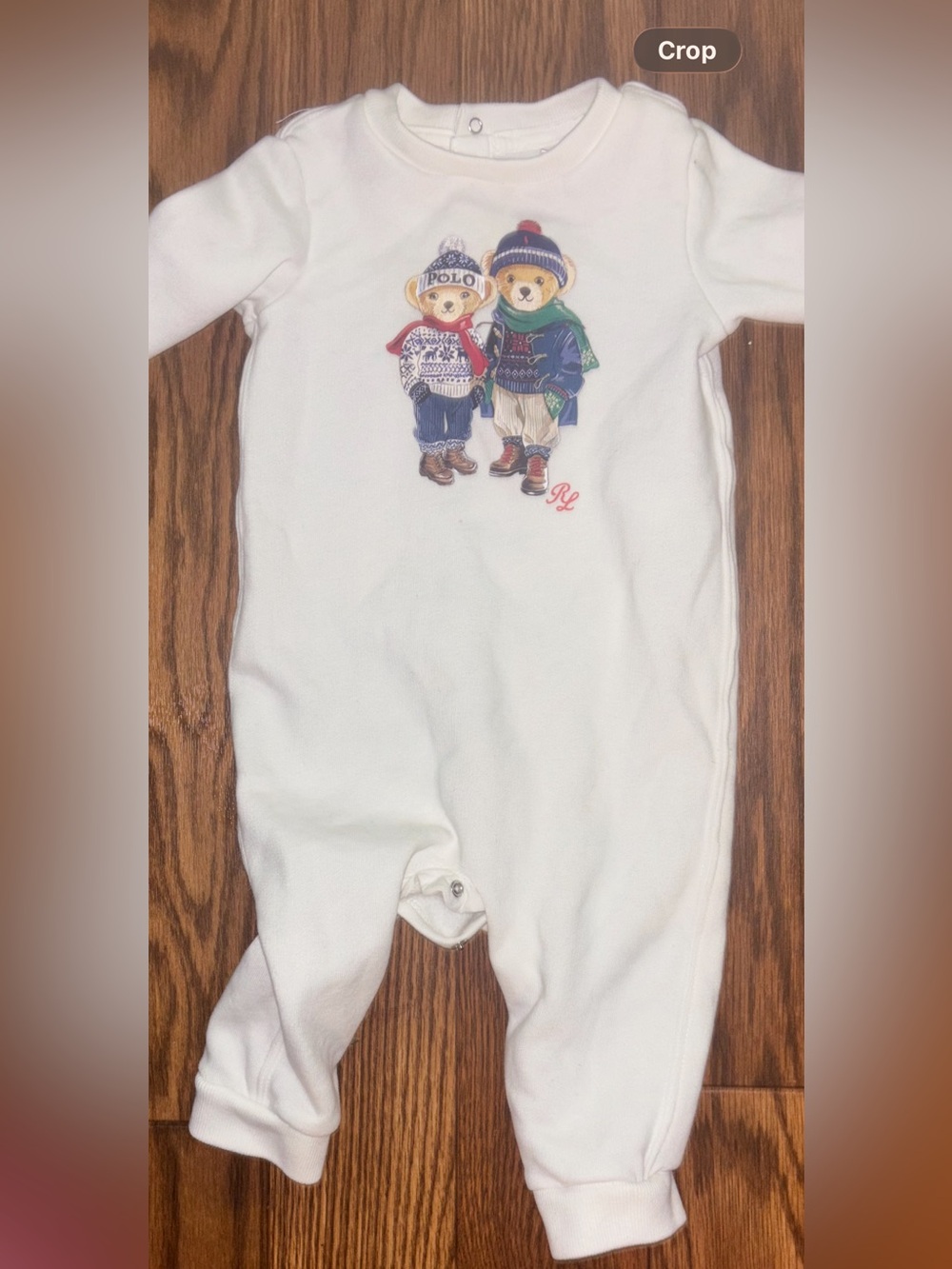 Ralph Lauren Fleece Overall size 9 months